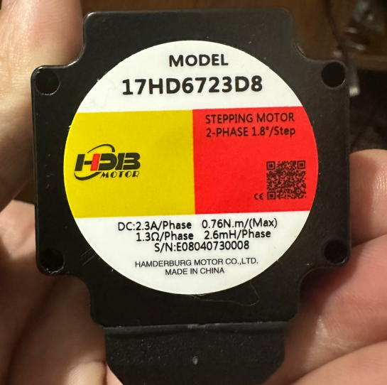 漢德保電機(jī)（HDB）17HD6723D8兩相開(kāi)環(huán)步進(jìn)電機(jī)